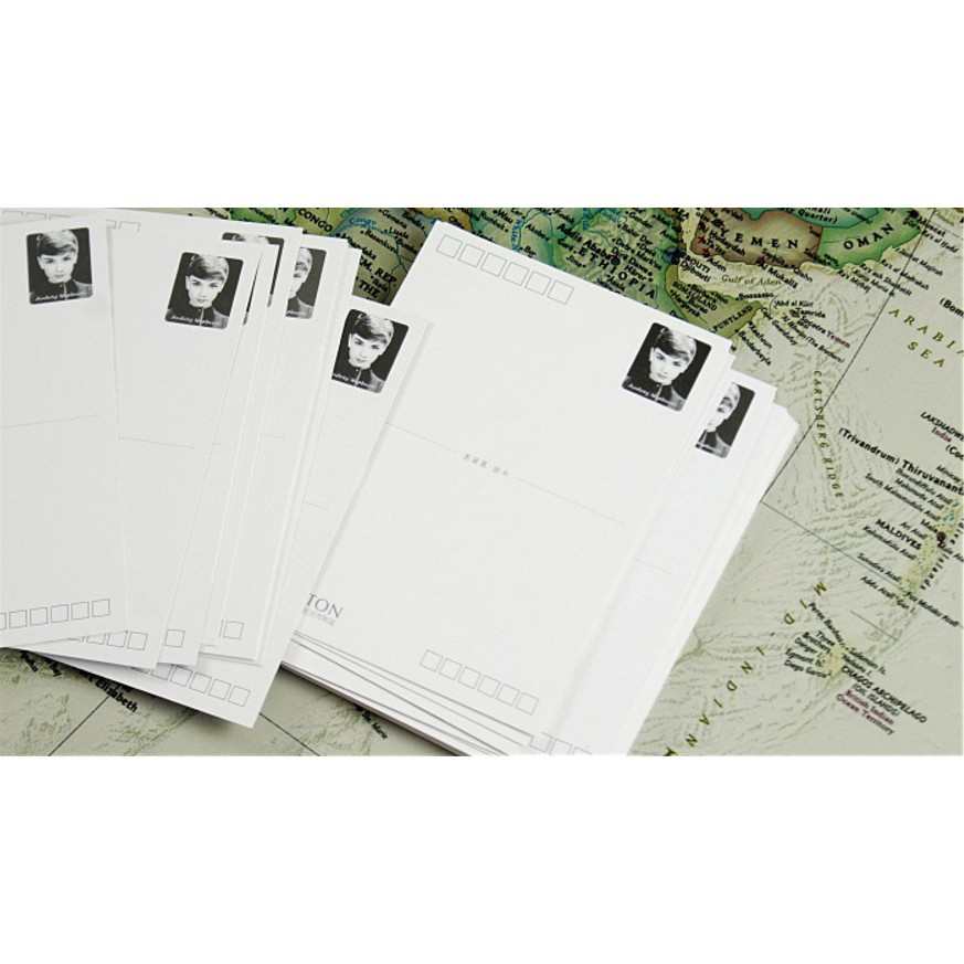 30pcs/lot Audrey Hepburn Vivien Leigh Classic post card vintage cards paper gift