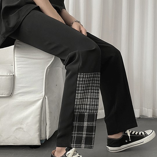 Quần dài nam thời trang hàn quốc dành cho quần jean nam ống đứng simple Hàn Quốc fashion zipper jean nam