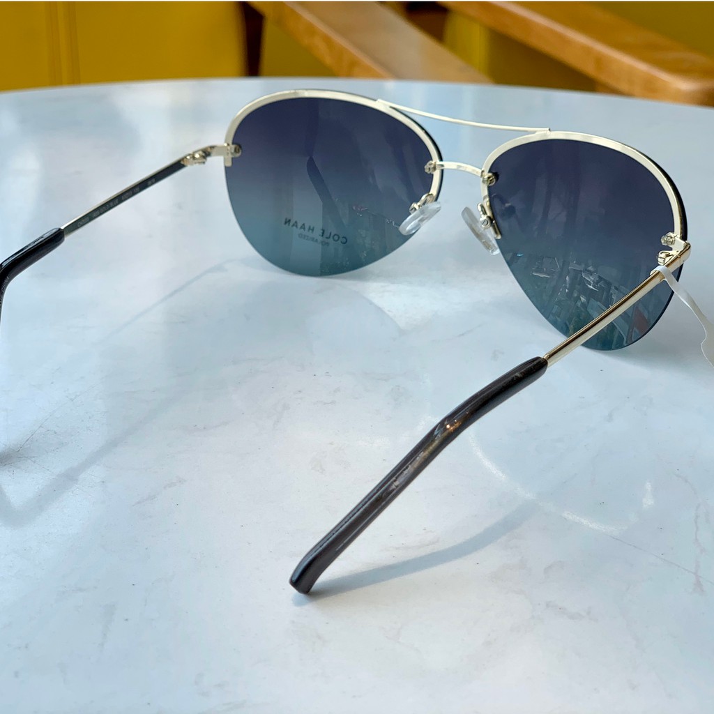 Kính Cole Haan Polarized CH7033 (405) Gold/Blue xách tay chính hãng