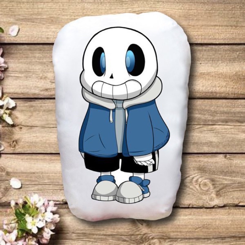 gấu bông gối ôm underlate san 2 mặt ảnh 22-50cm