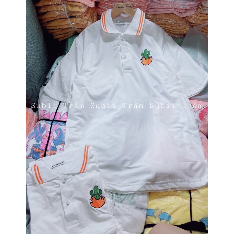 Áo thun tay lỡ POLO có cổ , form rộng giấu quần ,form 65kg đổ lại mặc đẹp nhé ! | BigBuy360 - bigbuy360.vn