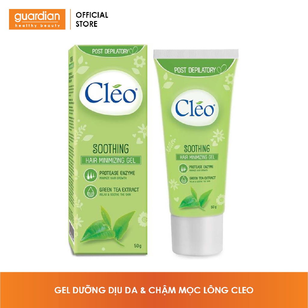 Gel Dịu Da Sau Tẩy Lông Cleo Hỗ Trợ Làm Chậm Mọc Lông 50g | BigBuy360 - bigbuy360.vn