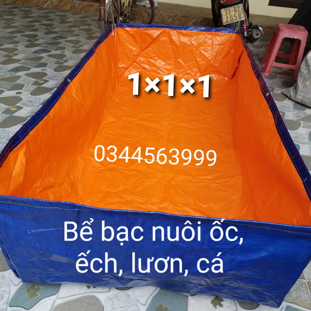 Bể Bạt Nuôi Ốc, Ếch , Cá, Lươn  5×2×1 - 6×2×1- đặt theo yêu cầu [ docau.abc ]