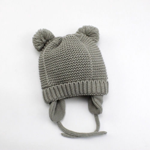 Mũ Len Beanie Giữ Ấm Cho Bé