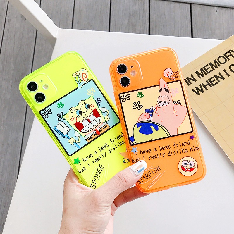 Ốp lưng iphone Bọt biển neon dẻo mềm 5/5s/6/6plus/6s/6splus/7/7plus/8/8plus/x/xr/xs/11/12/pro/max/plus/promax | BigBuy360 - bigbuy360.vn