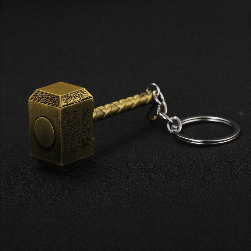 MELODG Móc Khóa Hình Búa Thor Thời Trang Giá Đỡ