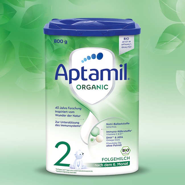 Sữa Aptamil Organic Anfangsmilch Đủ Số [Hàng Đức Bill Rossmann]