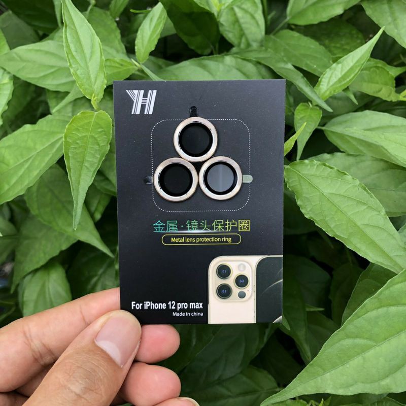 Bộ 3 Vòng Bảo Vệ Camera YH cho IPhone 14 PRO MAX/14 PRO/14/13 pro max/13/13 pro/12 Pro /12 Pro Max/12 bảo vệ toàn diện