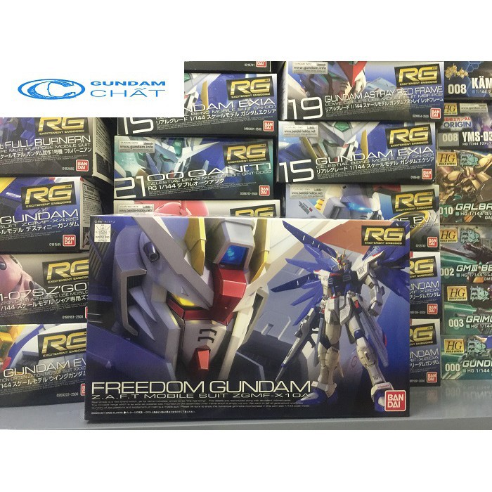 Mô hình lắp ráp RG Freedom Gundam Bandai - GDC