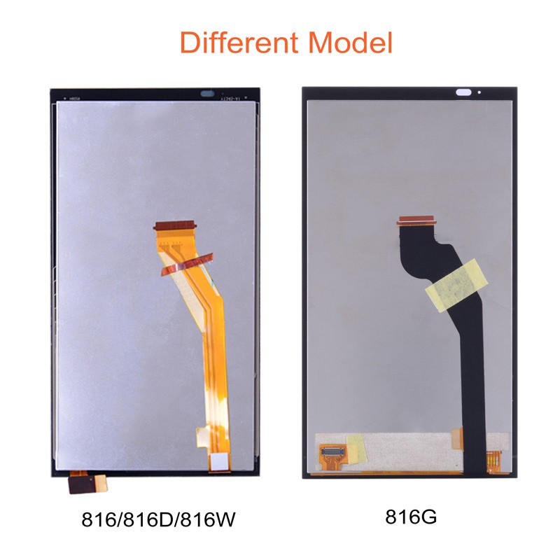 Đối với HTC Desire 816 LCD Màn hình cảm ứng lắp ráp cho HTC 816G 816H 816W với khung thay thế