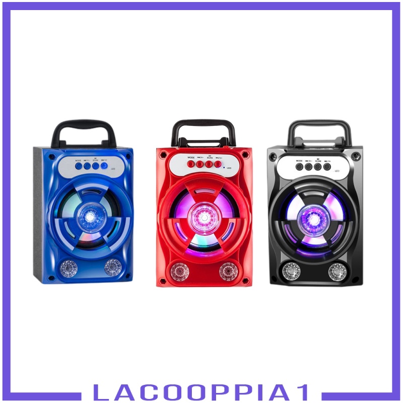 Loa Bluetooth Không Dây Siêu Trầm Lacooppia1 Hỗ Trợ Thẻ Nhớ Tf