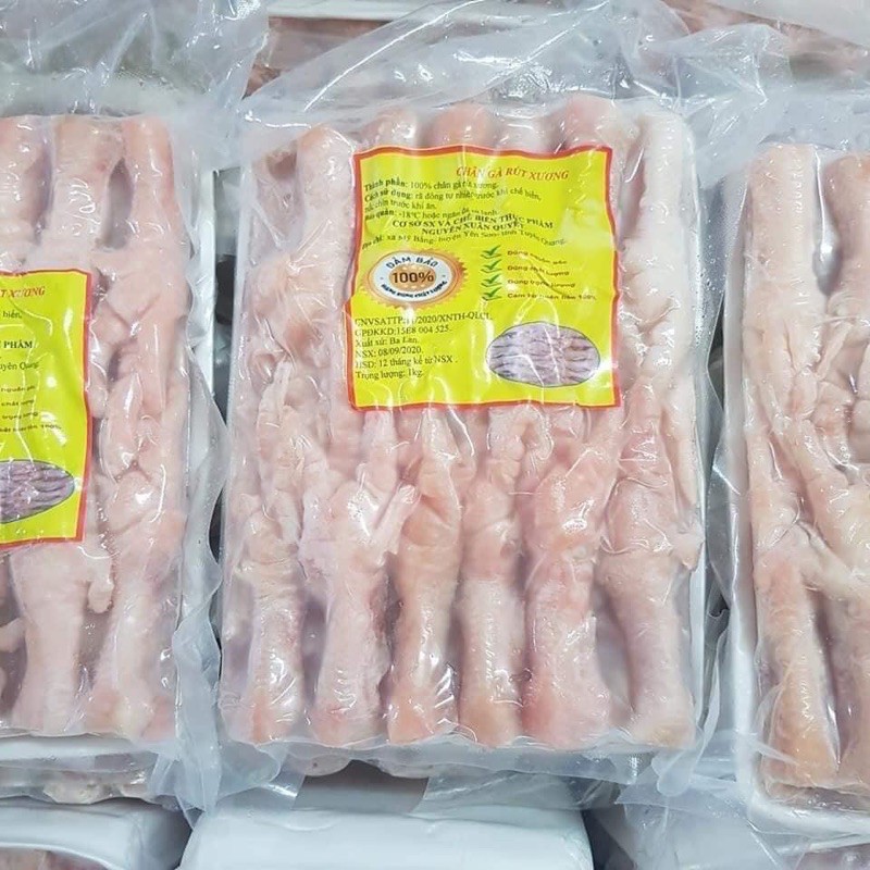 Chân gà rút xương khay 1kg
