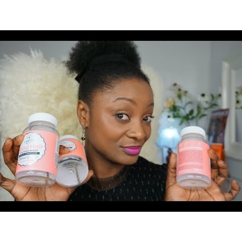 ( Tóc dài 2cm sau 1 hộp) Viên mọc tóc và móng Lashile Beauty Good Hair Vitamins Boost 60 Gummies dạng kẹo