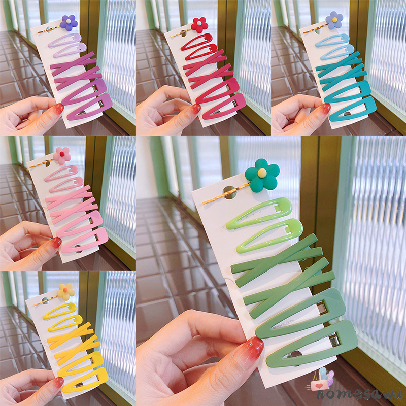 Set Kẹp Tóc Thiết Kế Đơn Giản Xinh Xắn Cho Nữ