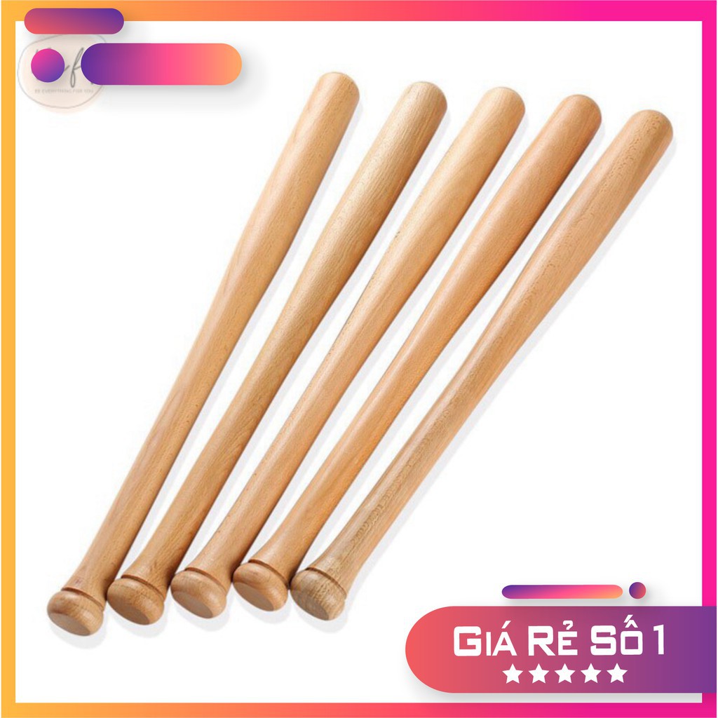 Gậy Bóng Chày Gỗ Tràm Cao Cấp - 70 cm / 890g