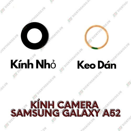 Kính camera samsung a54 kèm keo dán