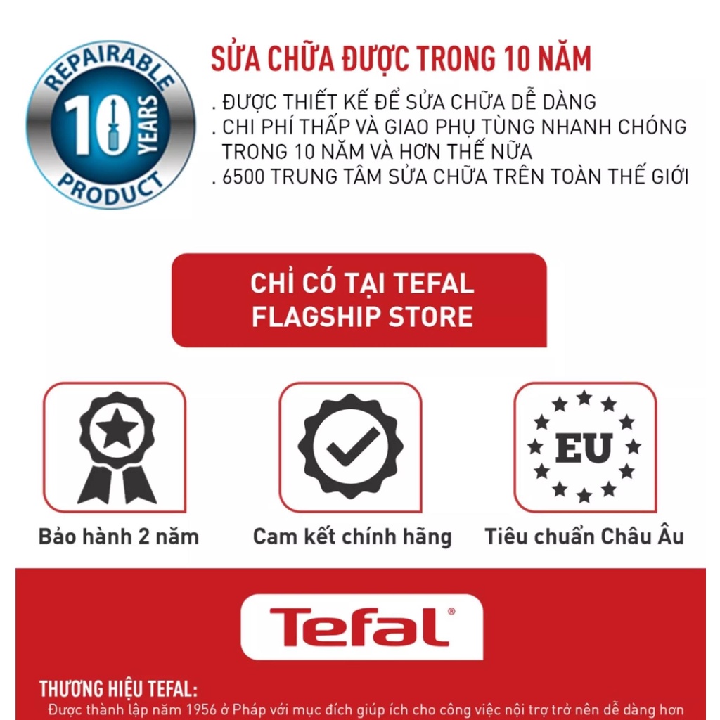 KHÔNG PHẢI CHÍNH HÃNG HOÀN TIỀN X2 - Nồi chiên không dầu Tefal EY201D15