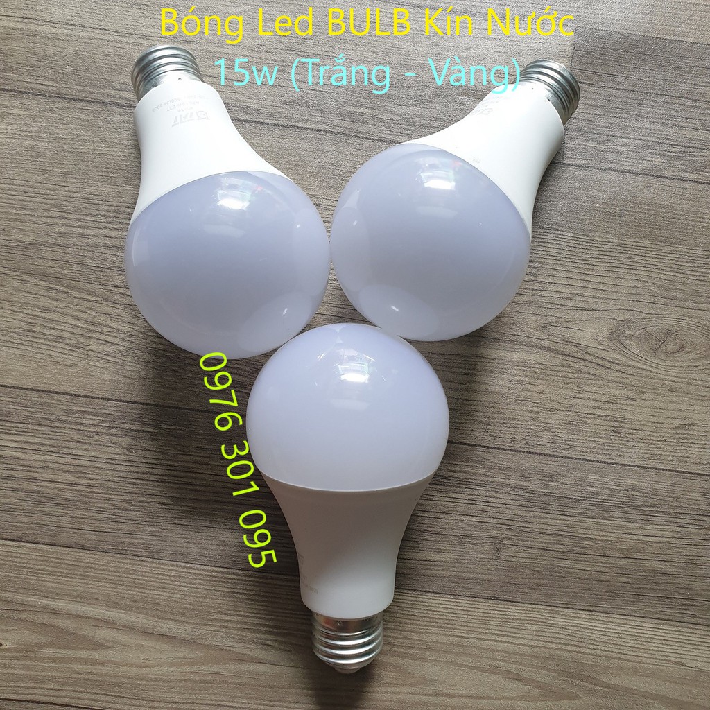 Bóng đèn LED BULB kín nước, siêu sáng nhiều kích cỡ