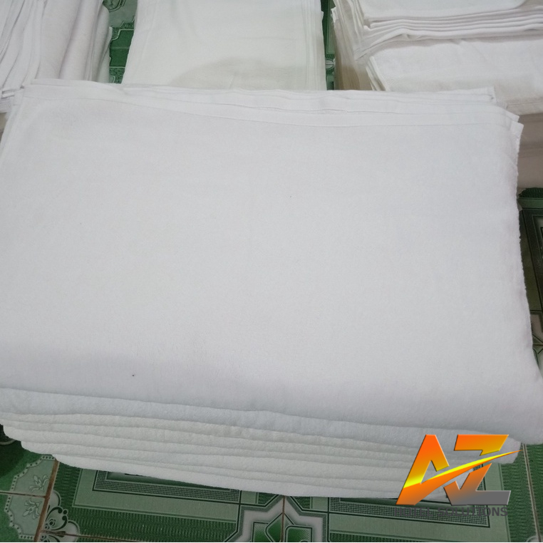Khăn tắm khách sạn nhà nghỉ màu trắng 100% cotton