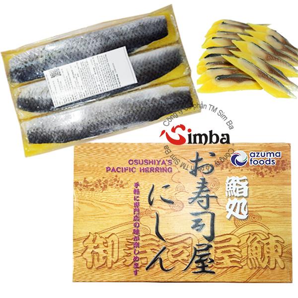 CÁ TRÍCH ÉP TRỨNG NHẬT BẢN. 166g