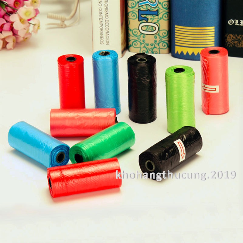 CUỘN TÚI NILONG HỐT PHÂN CHÓ MÈO-TÚI RÁC MINI
