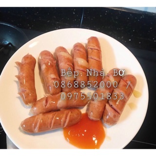 Xúc xích phomai chuẩn Keto 500g