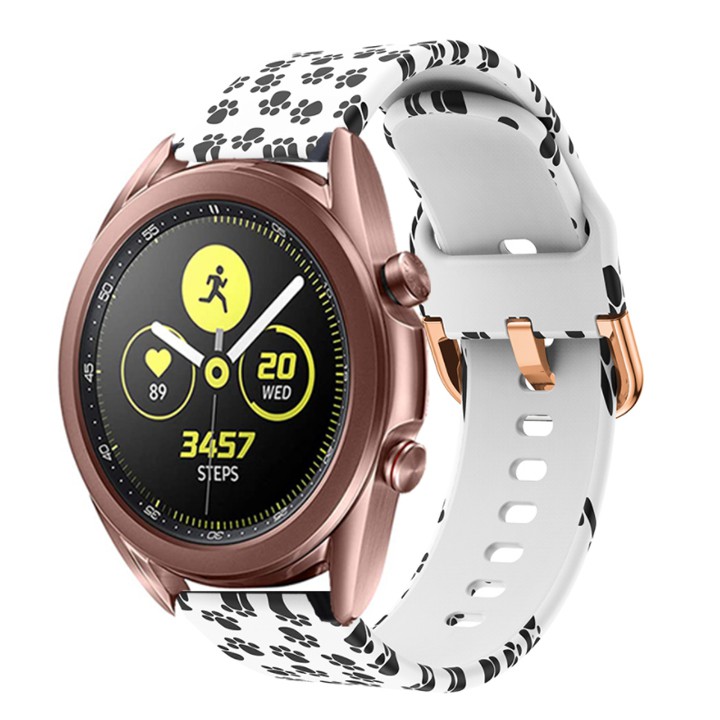 [Galaxy Watch 3] Dây đeo Silicon họa tiết đẹp đồng hồ Samsung Galaxy Watch 3