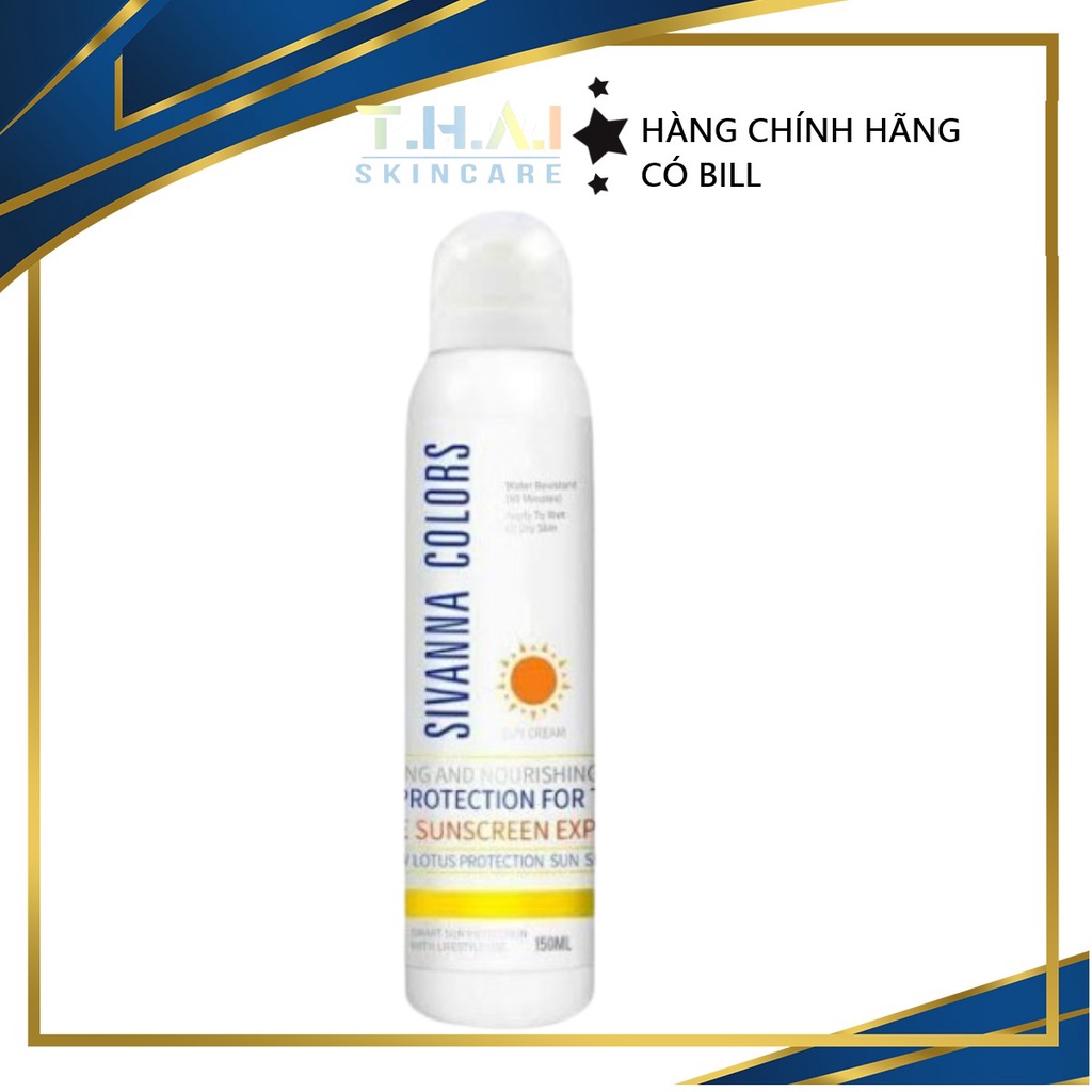 Xịt chống nắng Sivanna colors 2 in 1 SPF 50+, PA+++ Thái Lan