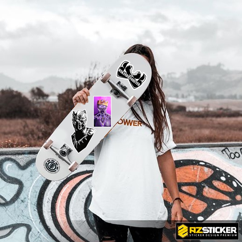Sticker Hình Dán Sticker Wakanda STKA405 | Dán Nón Bảo Hiêm, Điện Thoại, Laptop, Bình Nước...PVC Chống Nước, ....