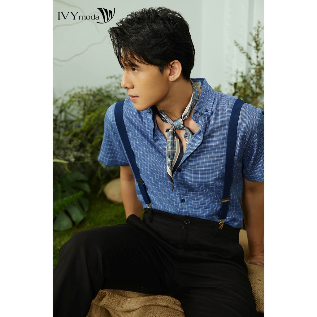 Áo sơ mi nam kẻ Lotus Soft IVY moda MS 16E2971 | BigBuy360 - bigbuy360.vn