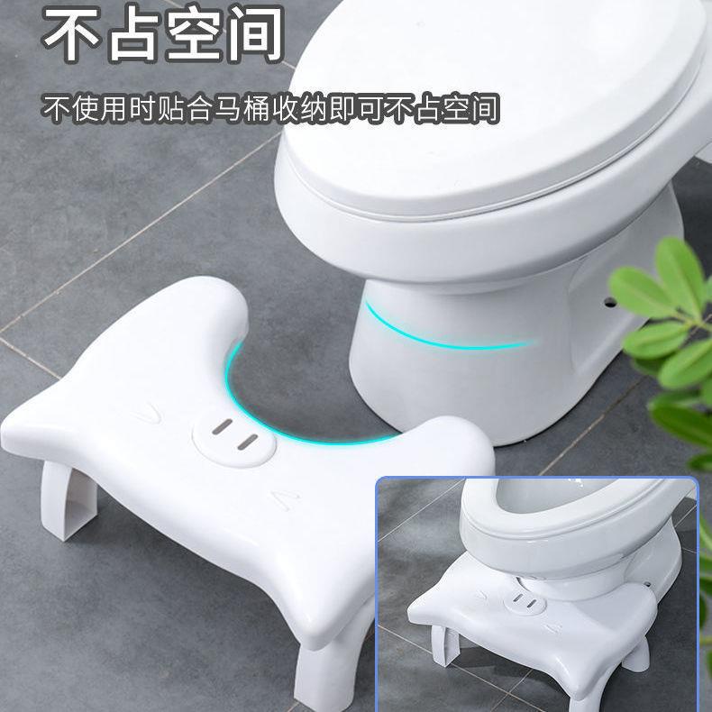Ghế Để Chân Khi Đi Vệ Sinh Có Thể Gấp Gọn Tiện Lợi Cho Người Lớn Và Trẻ Em