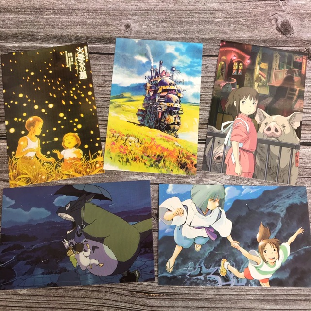30 tấm Postcard hoạt hình anime pc00111