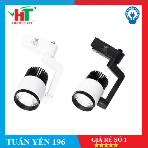 Đèn rọi ray HT Light Level 8019 10W, 20W Tay Trắng/ Tay Đen, Ánh Sáng Trắng/ Vàng/ Trung Tính Tiết Kiệm Điện Năng
