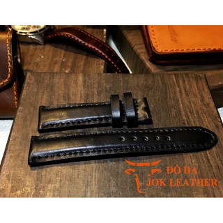 DÂY DỒNG HỒ DA BÒ ĐEN