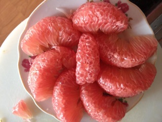 BƯỞI DA XANH RUỘT HỒNG 