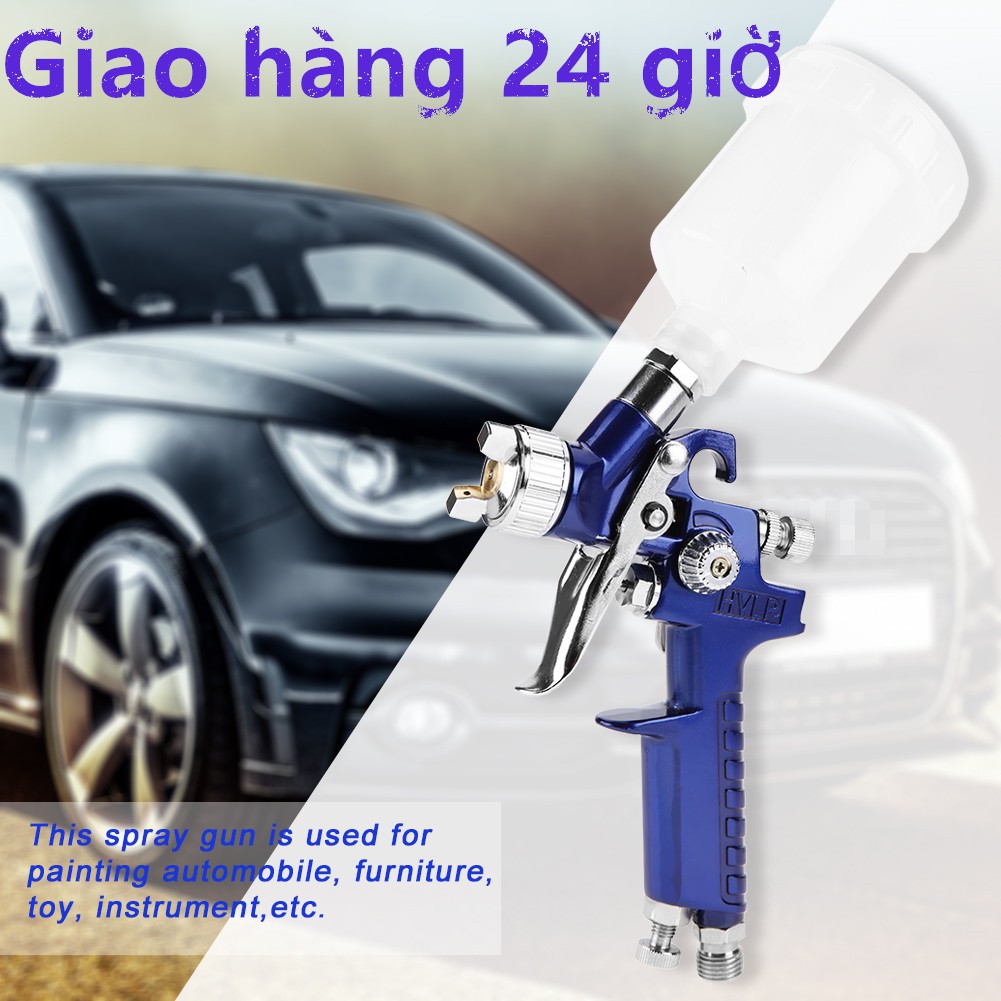 Súng Phun Sơn Xe Hơi Chuyên Dụng H-2000A 0.8 / 1.0mm 125ml