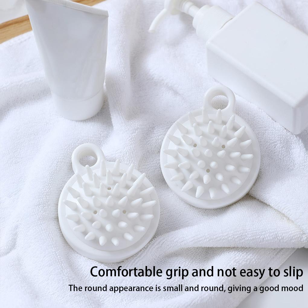 Bàn Chải Massage Da Đầu Thiết Kế Nhỏ Gọn Tiện Dụng Cho Người Lớn