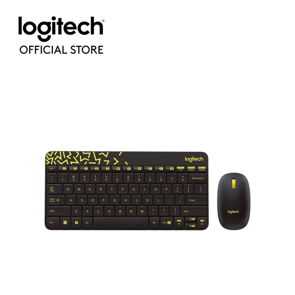 Bộ bàn phím chuột không dây Logitech MK240 Nano-Không dây 2.4Ghz