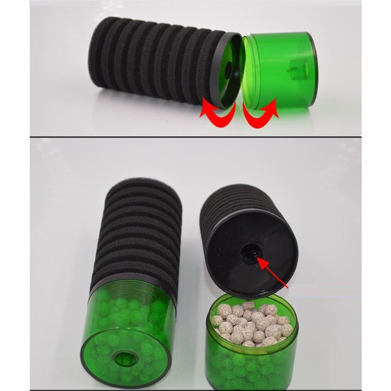 Lọc Bio QS-100A/ 200A chuyên dụng nuôi tôm, tép, cá nhỏ
