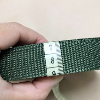 Dây dù dẹp bản 2,5cm- BÁN LẺ 1 MÉT