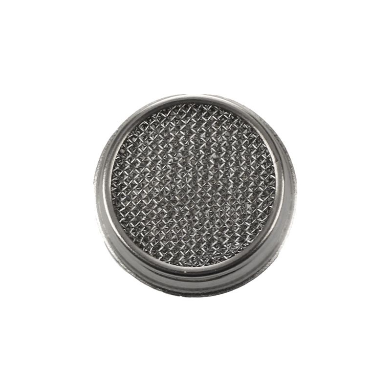 Kitchen/Bathroom Faucet Sprayer Strainer Tap Filter-White and Sier