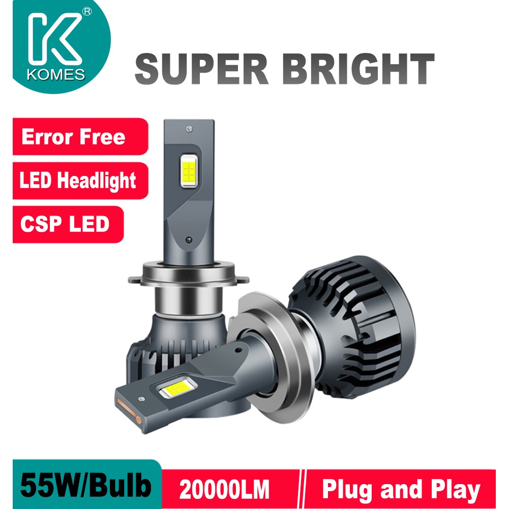 2 Đèn Pha Siêu Sáng 10000LM 6000K H1 / H3 / H4 / H7 / H8 / H9 / H11 / HB3 9005 / HB4 9006 / 9012 Cho Xe Hơi |Đèn LED Canbus Tự Động 10W 10W Chuyên Dụng Cho Xe Hơi