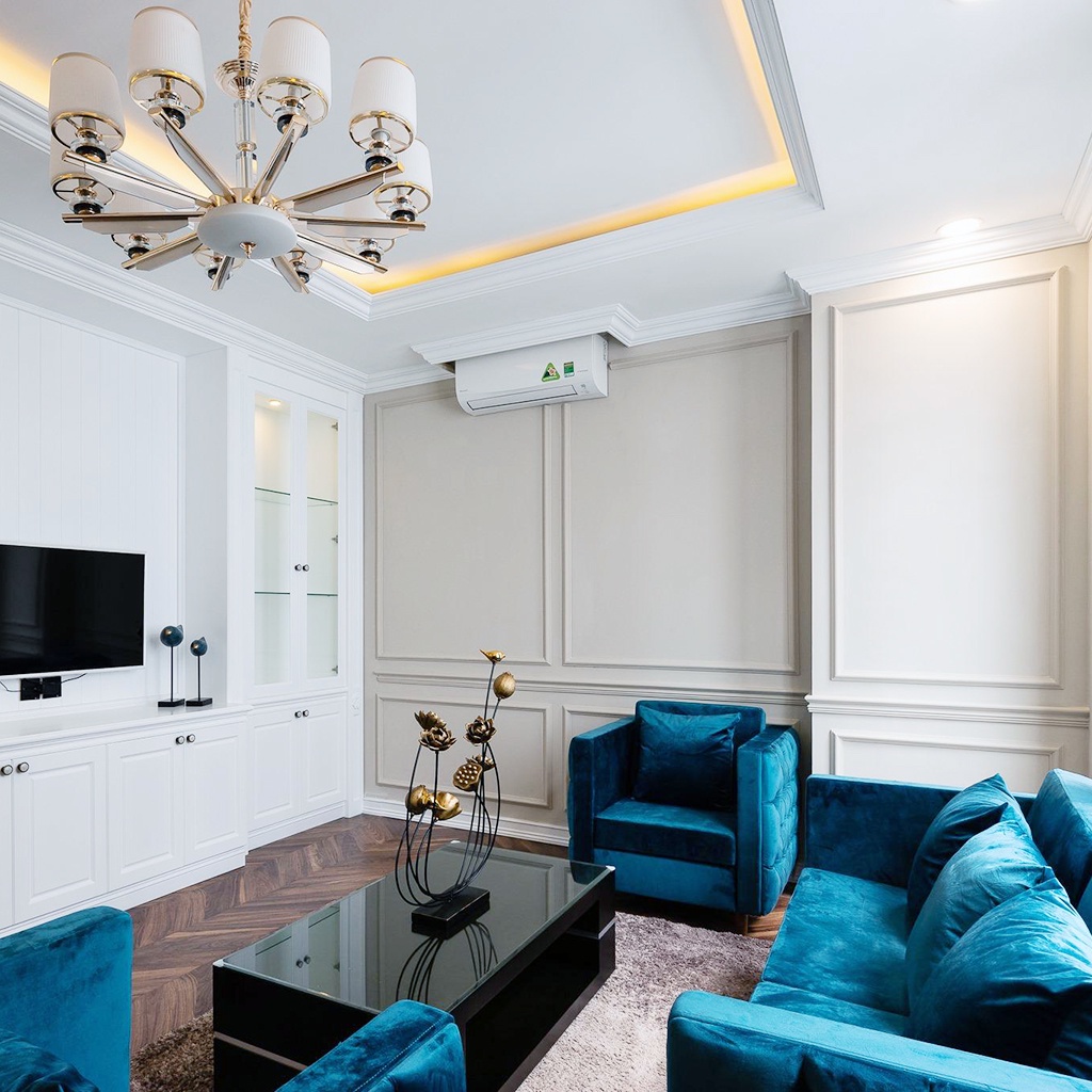 Phào chỉ tường, nẹp chỉ nhựa ps 2cm hoa văn vàng