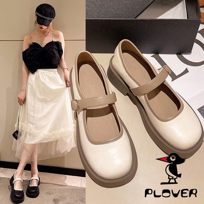 Giày Da Phong Cách Anh Quốc Thời Trang Mùa Hè 2022 Cho Nữ