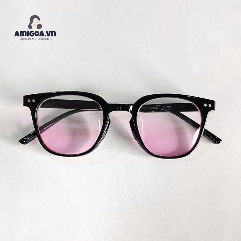 ✨✨Mắt Kính Màu Đen Gọng Tròn Thời Trang Cho Nữ