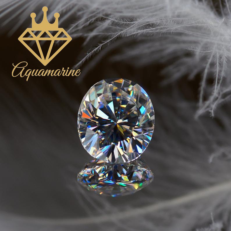 Kim cương nhân tạo Moissanite Oval