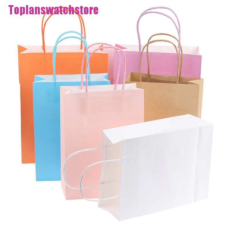 Túi Giấy Màu Sắc Xinh Xắn Có Tay Cầm Tiện Lợi