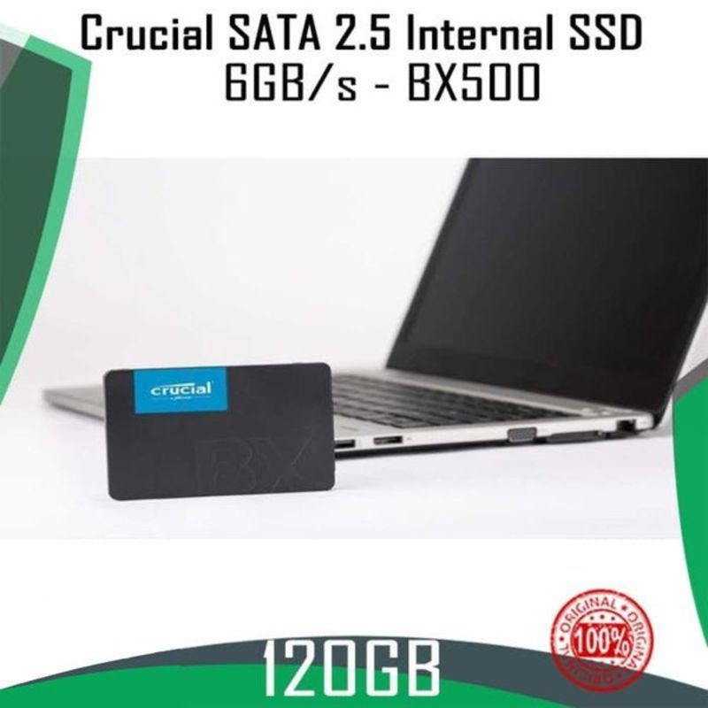 Bộ Chuyển Đổi Sata Sang Ssd Crucial 2.5 6gbs - Bx500 120gb 120 Gb