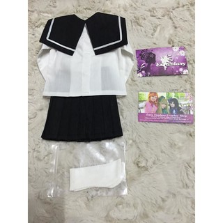 Đồng phục học sinh nữ dành cho búp bê BJD