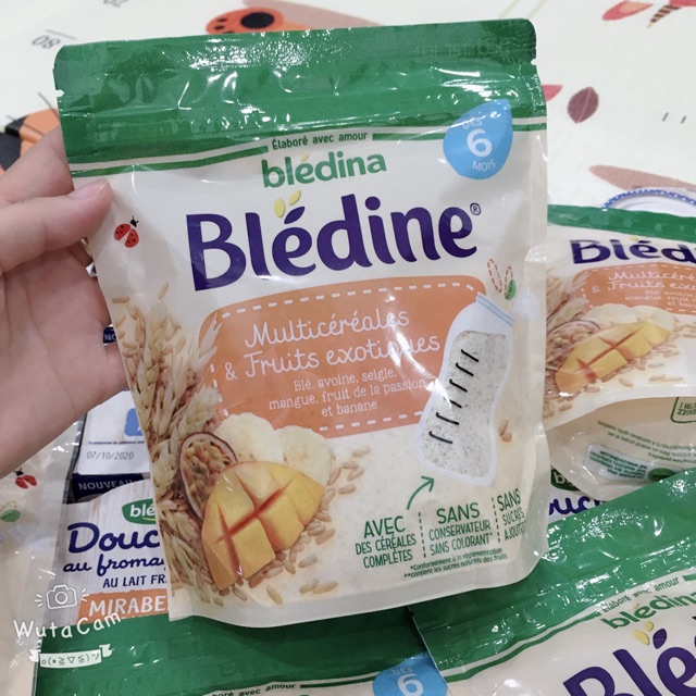 Bột lắc sữa Bledina hộp 400g đủ vị, date 2021